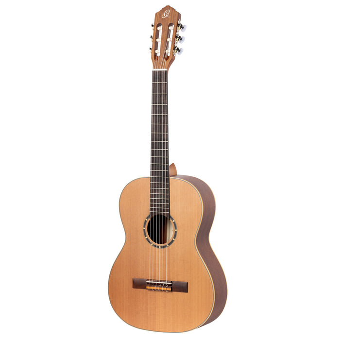 ORTEGA Family Series 7/8 Classical Guitar 6 String Lefty - Cedar / Mahogany Natural + Gigbag