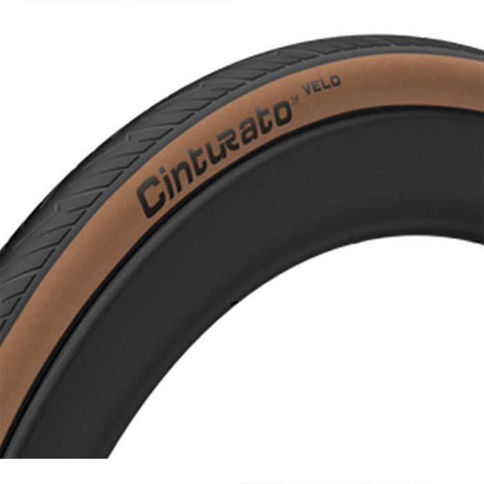 Pirelli Cinturato Velo Tire, TLR, Classic Tan - 700 x 26