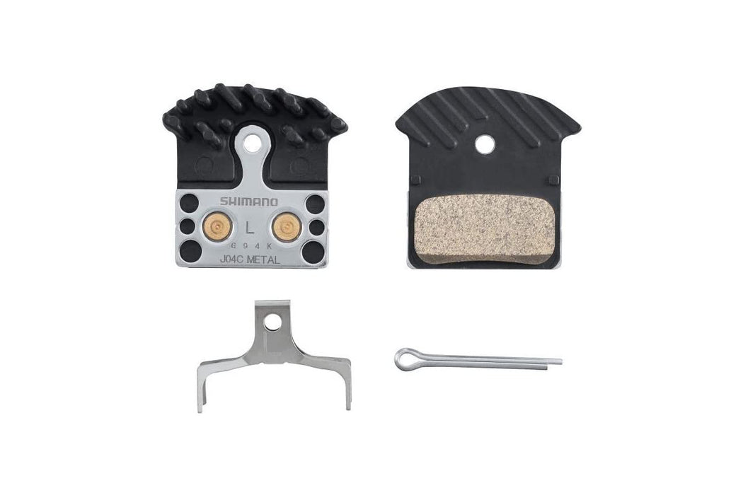 Shimano Disc Brake Pad Set Metal J04CIncl Spring/Split Pin 1Pair
