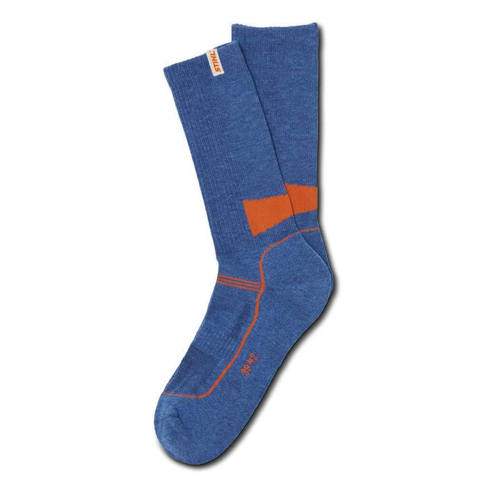 Stihl 0420-150-0438 Socks, blue, size 35-38