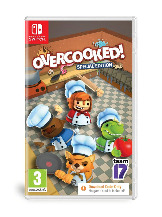 SOLD OUT Overcooked! Special Edition (Code in a Box) Switch