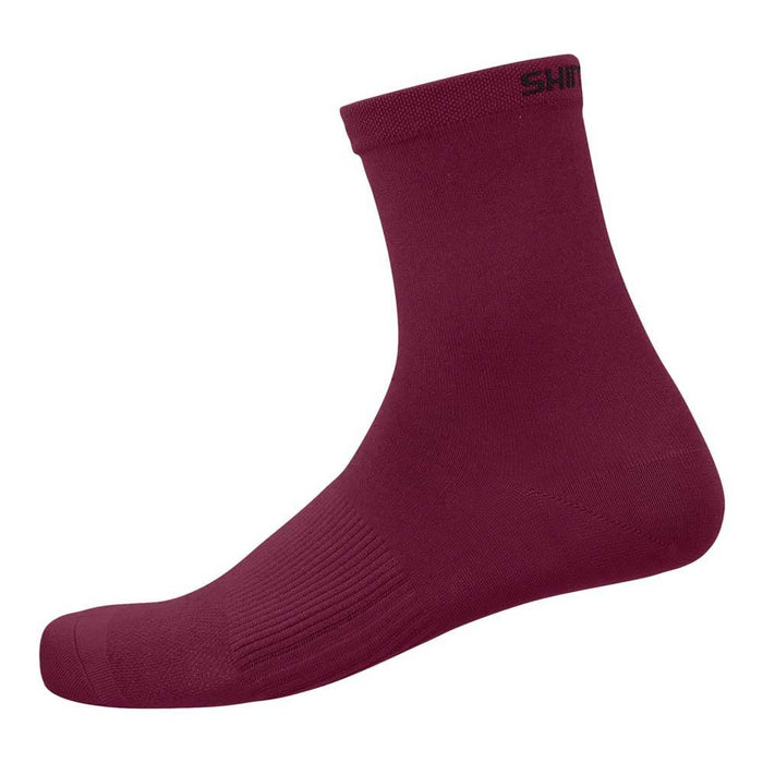 Shimano Original Ankle SocksMaroon L-XL (Shoe Size 45-48)