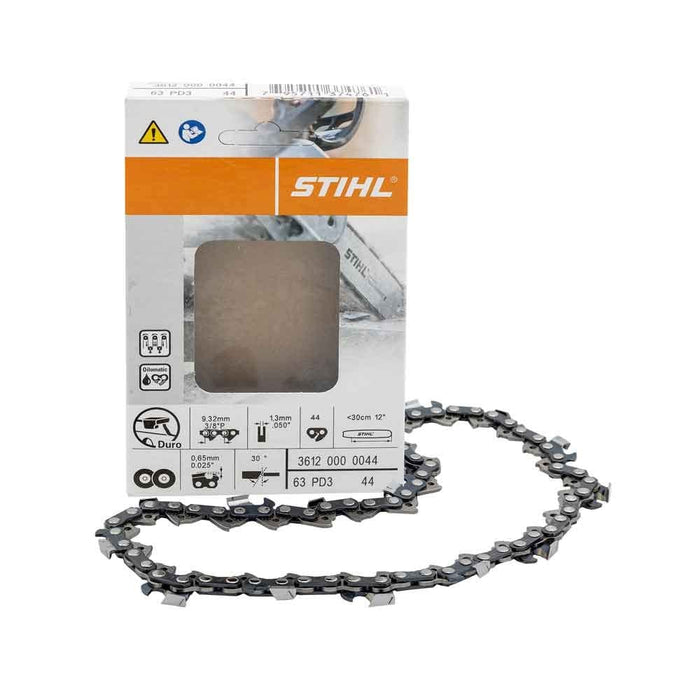 Stihl 3612-000-0044 chain PD3 3/8"P 1.3mm /30cm/