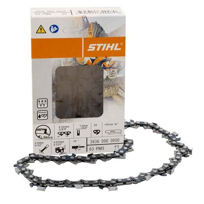 Stihl 3636-000-0050 chain PM3 3/8"P 1.3mm /35cm/