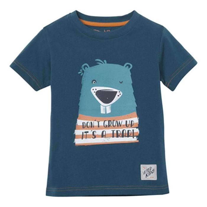 Stihl 0420-400-0640 Children's T-shirt, blue, size 134-140