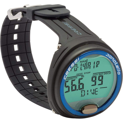 Cressi Donatello Wrist Computers, Black/Blue