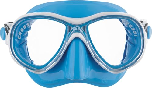 Cressi Marea Junior Blue/Blue, Dual Lens, Outdoor Lifestyle Mask for Adults