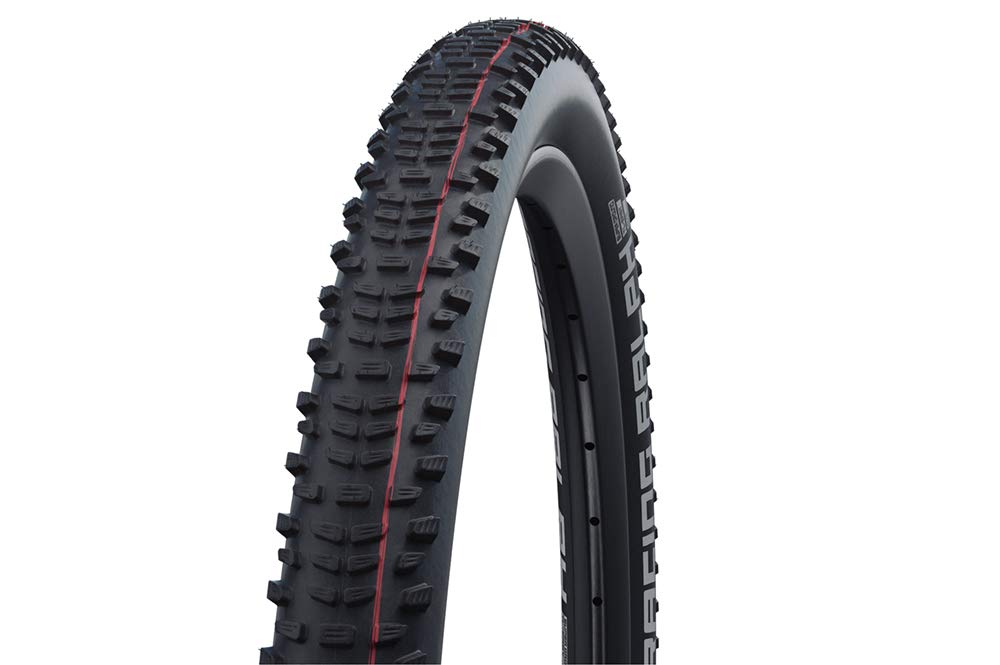 SCHWALBE - Racing Ralph XC Race Tubeless Folding Rear Wheel Bike Tire | 26 x 2.25 | Evolution Line, Super Ground, Addix SpeedGrip| Black