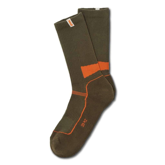 Stihl 0420-150-0538 Socks, green, size 35-38