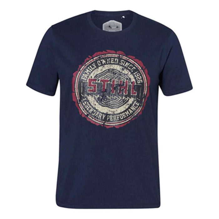Stihl 0420-600-0448 T-shirt, blue, size S