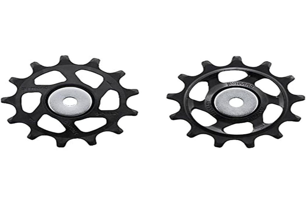 SHIMANO Spares SLX RD-M7100 Tension and Guide Pulley Set, Black