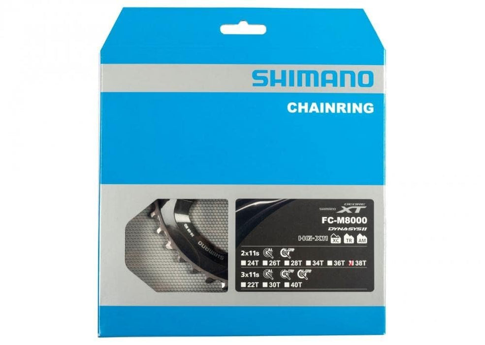 Shimano Chainring 38T-BD XTFC-M8000 for 38-28T