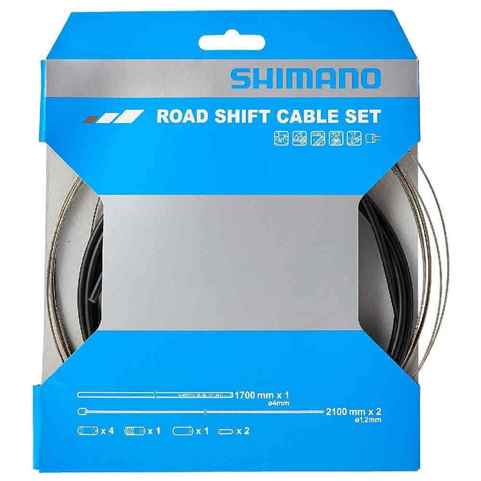 SHIMANO CABGR7BK Spares MTB Gear Set Cable - Black, One Size