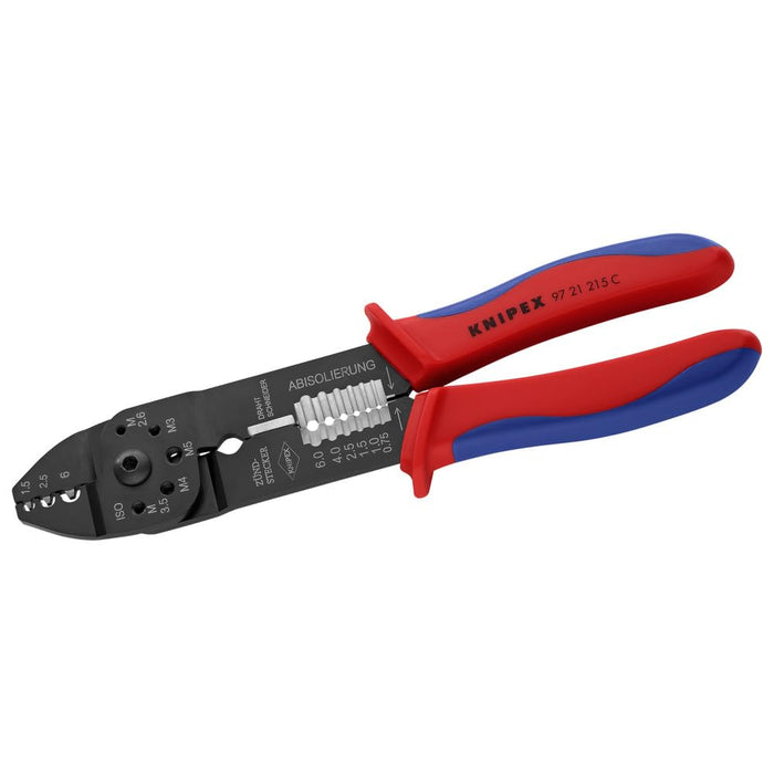 Knipex 97 21 215 C Crimping Pliers for non-insulated terminals