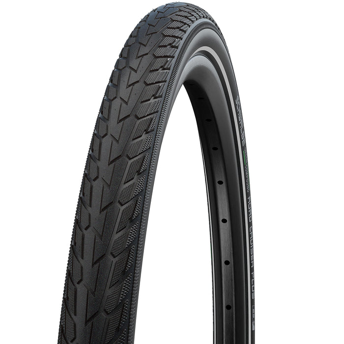 Schwalbe Unisex's Road Cruiser K-Guard, TwinSkin Tyres, Black, 37-622