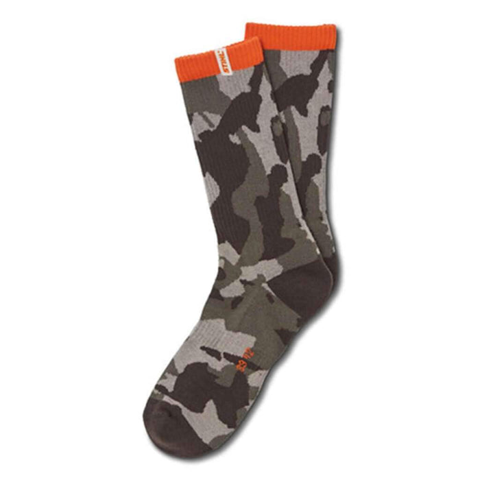 Stihl 0420-150-0638 Camouflage/green socks, size 35-38