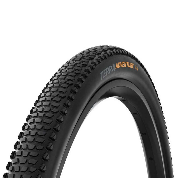 Continental Terra Adventure Tubeless Ready Tire - Black, Grip, Trail Casing, E25 Electric Bike Rated, 700 x 55