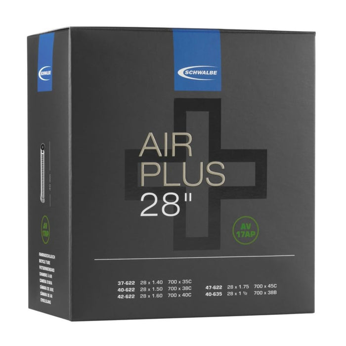 Schwalbe Air Plus Hose, Black, One Size