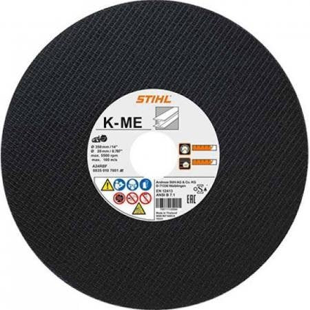 Stihl 0835-010-7000 Steel disc D 300 mm/12"