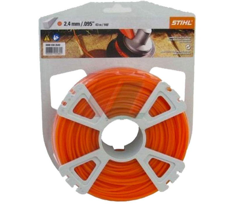 Stihl 0000-930-2339 Round trimmer line 2.4 mm x 41 m, orange