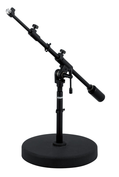 TAMA Iron Works Studio Series Extra Low Profile Telescoping Boom Microphone Stand - Round Base