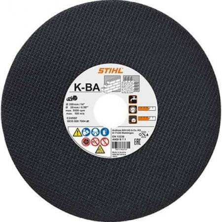 Stihl 0835-020-7002 Stone disc D 400 mm/16"