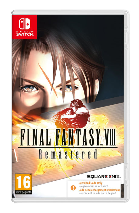 SQUARE ENIX Final Fantasy VIII Remastered (Code in a Box) Switch