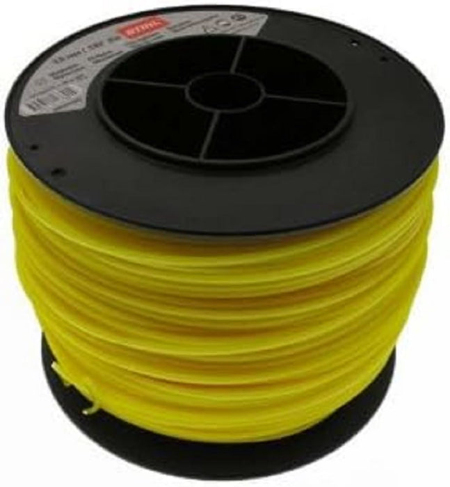 Stihl 0000-930-2620 trimmer line, square 3,0 mm x 271 m, yellow