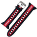 Cressi Watch Strap for Watch-Style Dive Computer, Black/Red