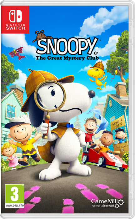 GameMill Entertainment Snoopy & The Great Mystery Club Switch