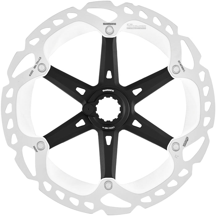 Shimano Rotor 203mm Center Lock Int.RT-MT800 IceTechFr w/LRing&Mag