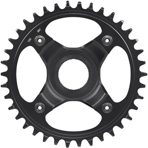 Shimano Chainring 36T 55mm E-BikeSM-CRE80 w/o CG Black