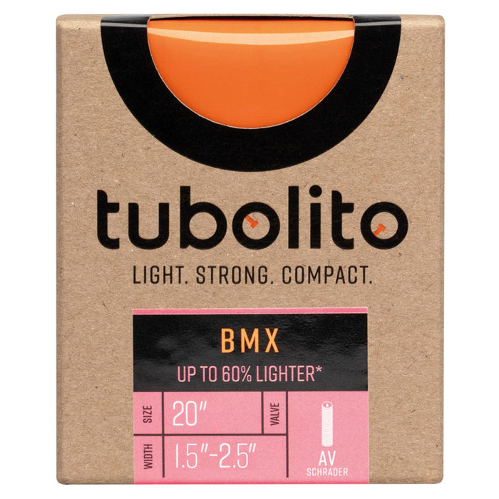 Tubolito Tubo BMX 20" 1.5-2.5", 42mm Presta Valve, Orange
