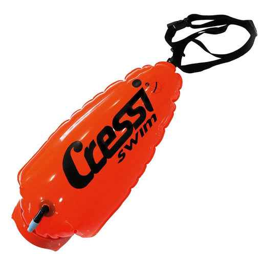 Cressi Floating Swim Buoy - Personal Belongings Pocket - Adjustable Waist Strap - Designed in Italy
