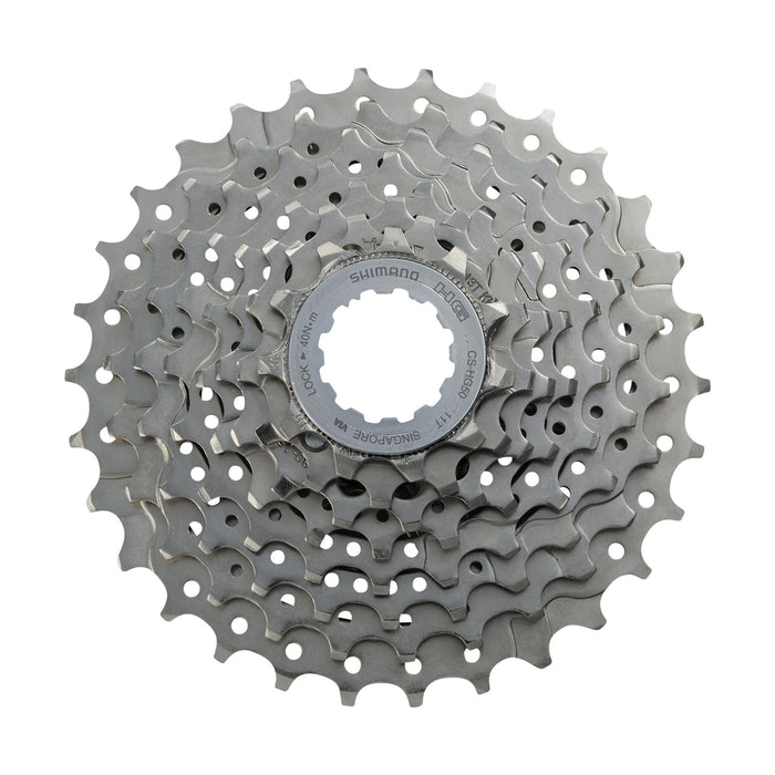SHIMANO HG50 8 Speed Cassette - Silver, 11-28 Teeth