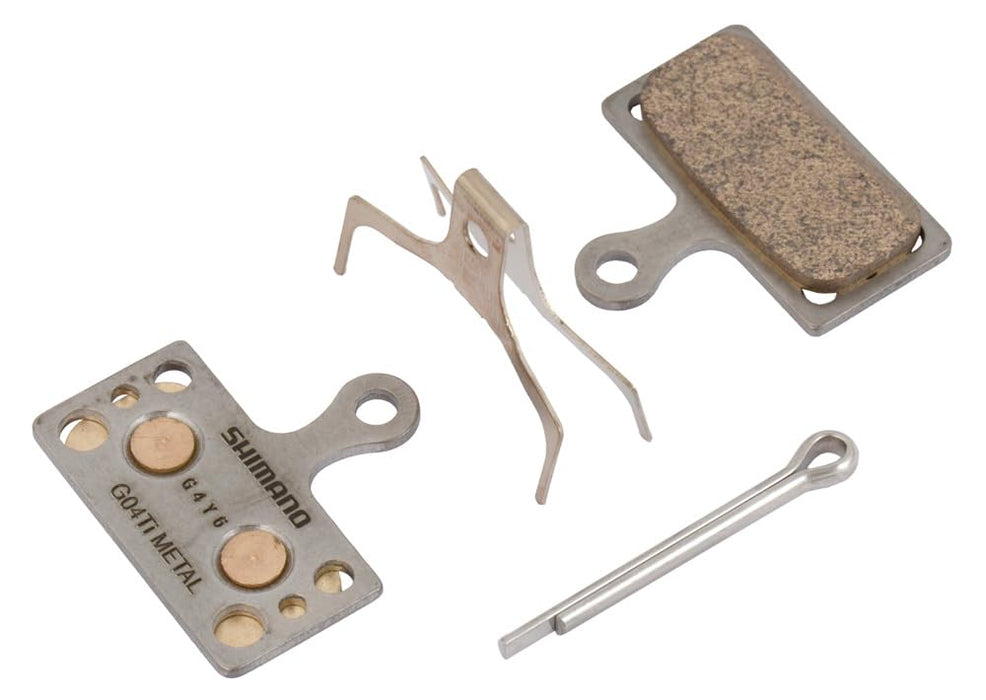 Shimano Disc Brake Pad Set Metal G04TIIncl Spring/Split Pin 1Pair