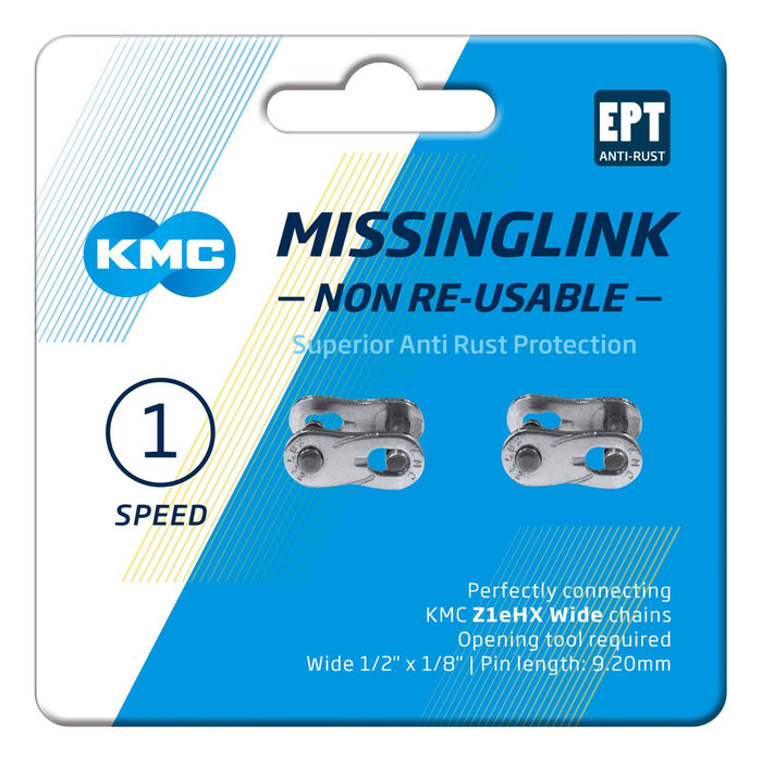 KMC CZ1EWNREP ML Z1e HX Wide NR EPT Silv 2pcs-crd