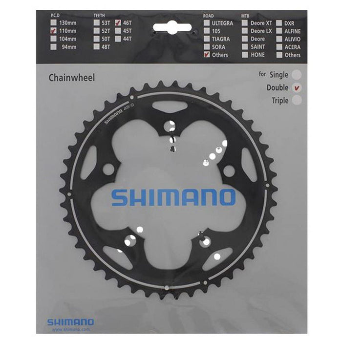 Shimano Chainring 46T-G CyclocrossFC-CX50 Black