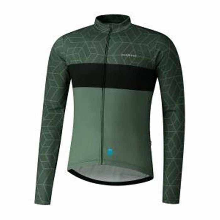 Shimano Vertex Printed JerseyArmy Green M