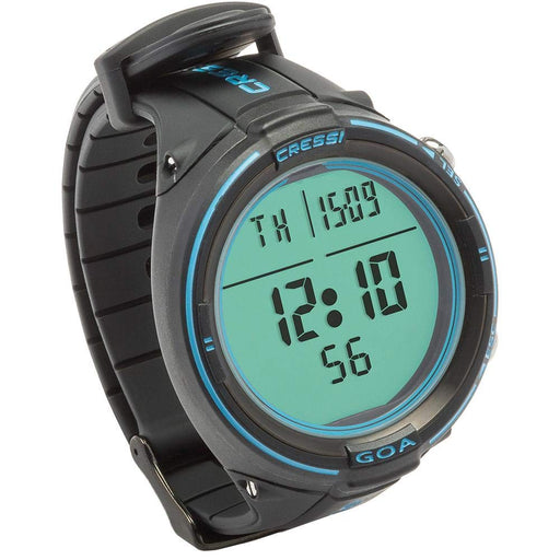 Cressi Goa Scuba Diving Computer, Black/Blue