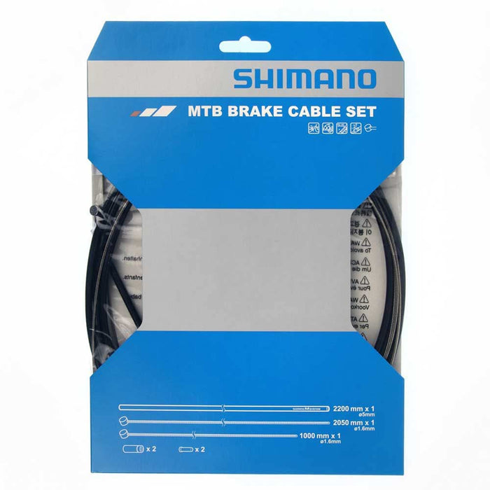 Shimano Brake Cable Set SUSMTB Black