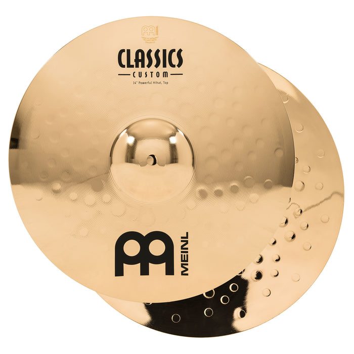 MEINL Cymbals Classic Custom Brilliant Powerful Hihat - 14"