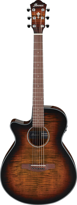 IBANEZ AEG 6-Str Tiger Burst High Gloss Lefty