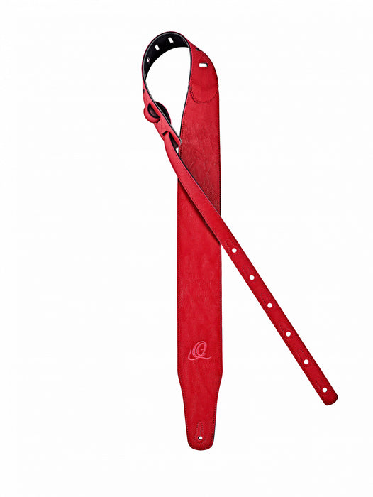 ORTEGA Vegan Series Guitar-Strap - Red
