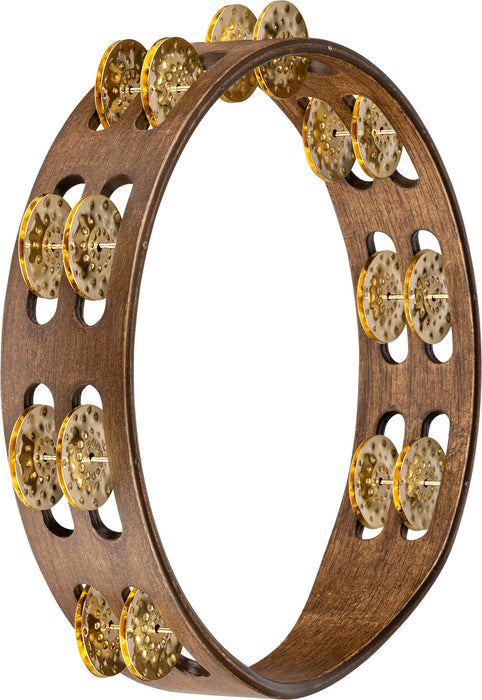 MEINL Percussion Traditional Wood Series Tambourine - 10"