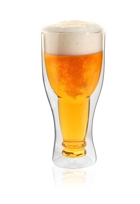 Vialli Design Double wall beer glass 350ml AMO 20313