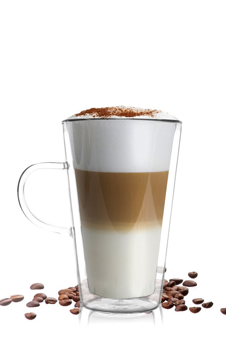 Vialli Design Latte double wall glass 320ml AMO 23024