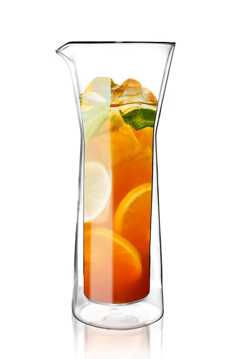 Vialli Design Double wall glass carafe 800ml AMO 23031