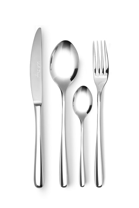 Vialli Design Cutlery set of 24 pcs. AMO polished 7596