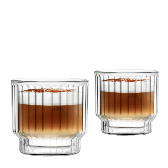 Vialli Design SET of 2 double wall glasses 260 ml LUNGO 27862